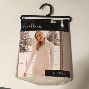 Cuddl Duds thermals Medium long sleeve hoodie